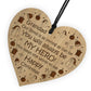 Grandad Happy Christmas Novelty Wooden Heart Gift For Grandad