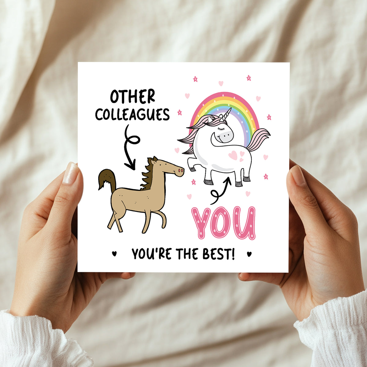 Funny Card For Colleague Thank You Card For Colleague New Job