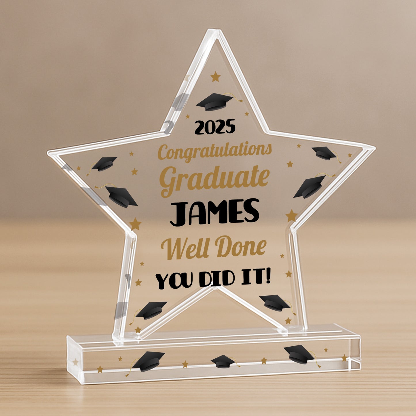 Personalised Congratulations On Your Graduation Gift Customised