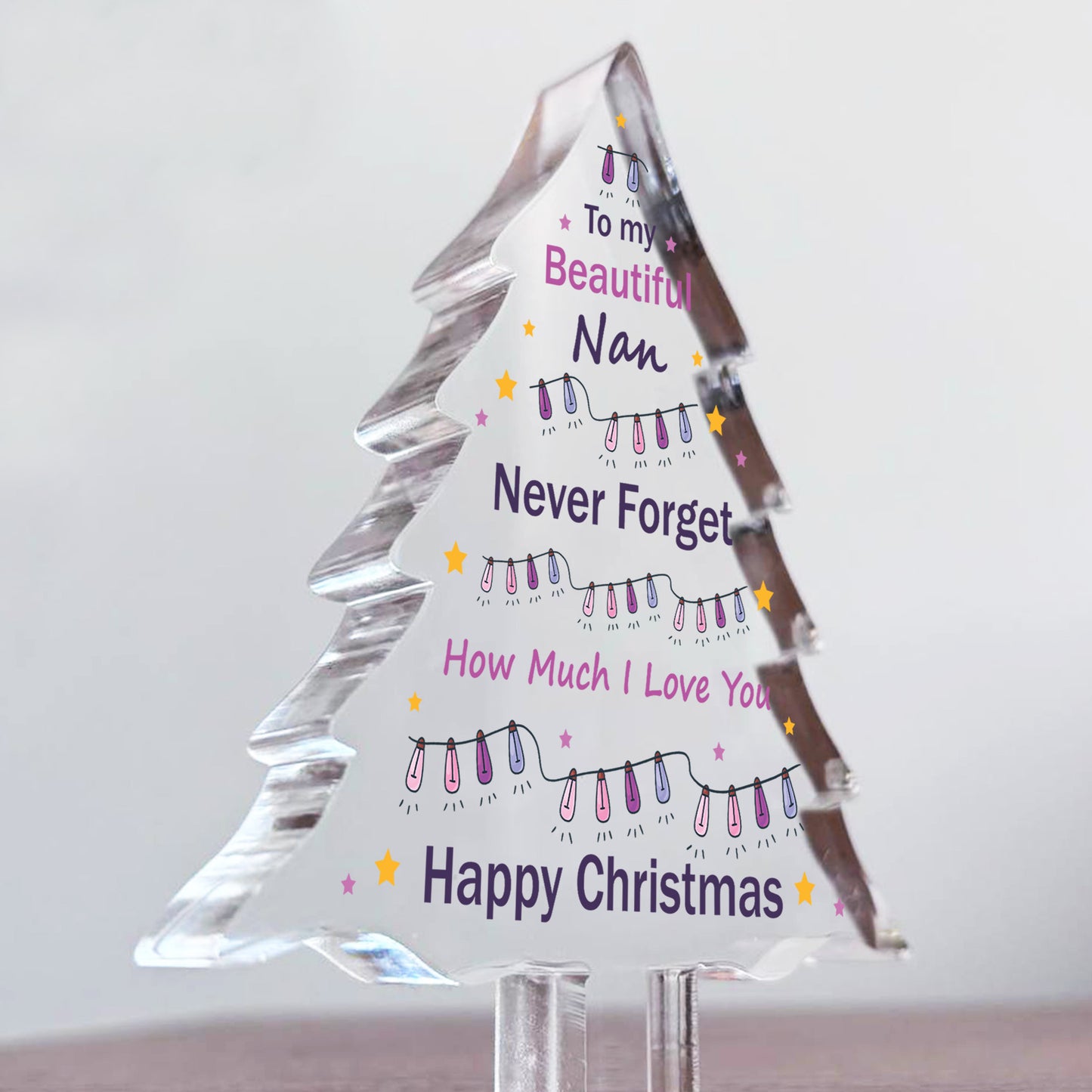 Gift For Nan Plaque Nan Gift Christmas From Granddaughter