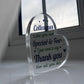 Gift For Colleague For Biirthday Christmas Acrylic Plaque