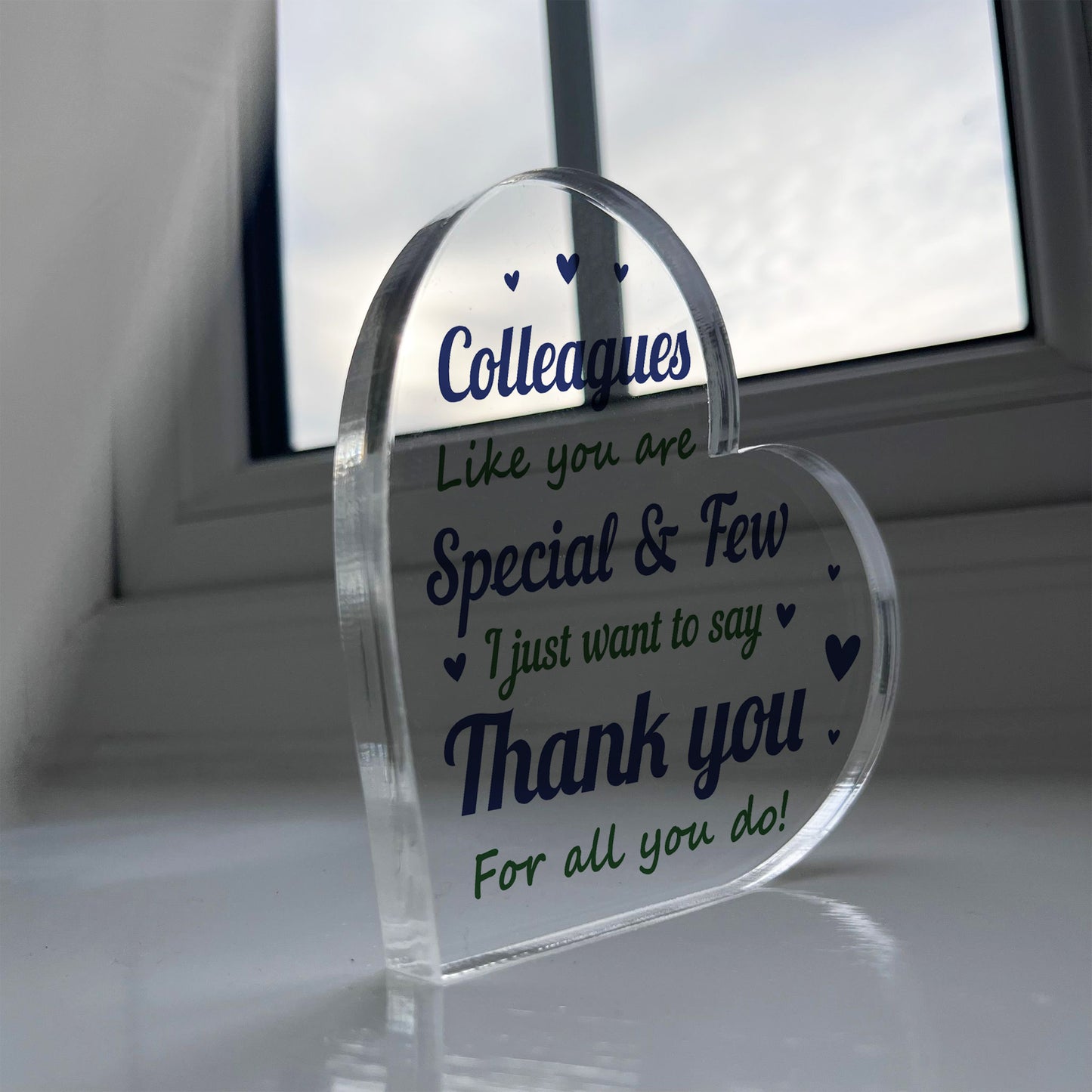 Gift For Colleague For Biirthday Christmas Acrylic Plaque