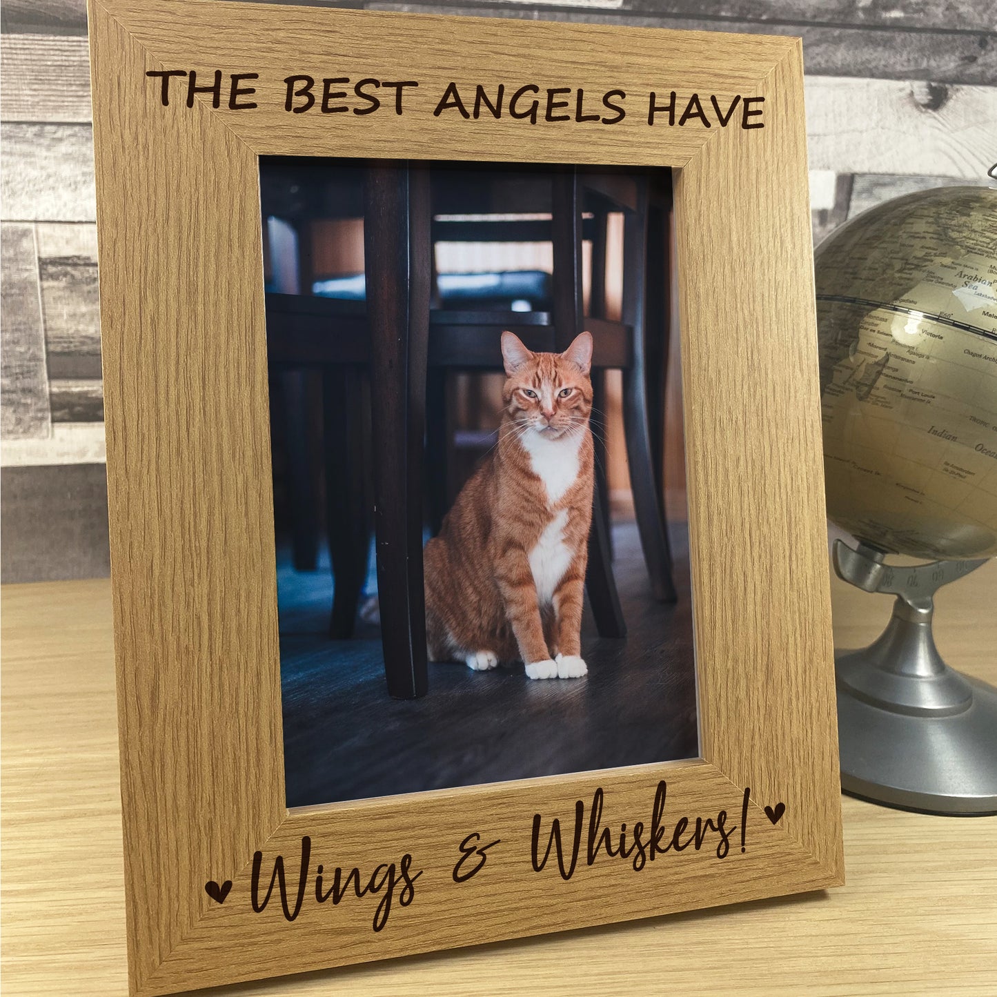 Cat Memorial 5x7 Picture Frame Pet Memorial Sympathy Gifts