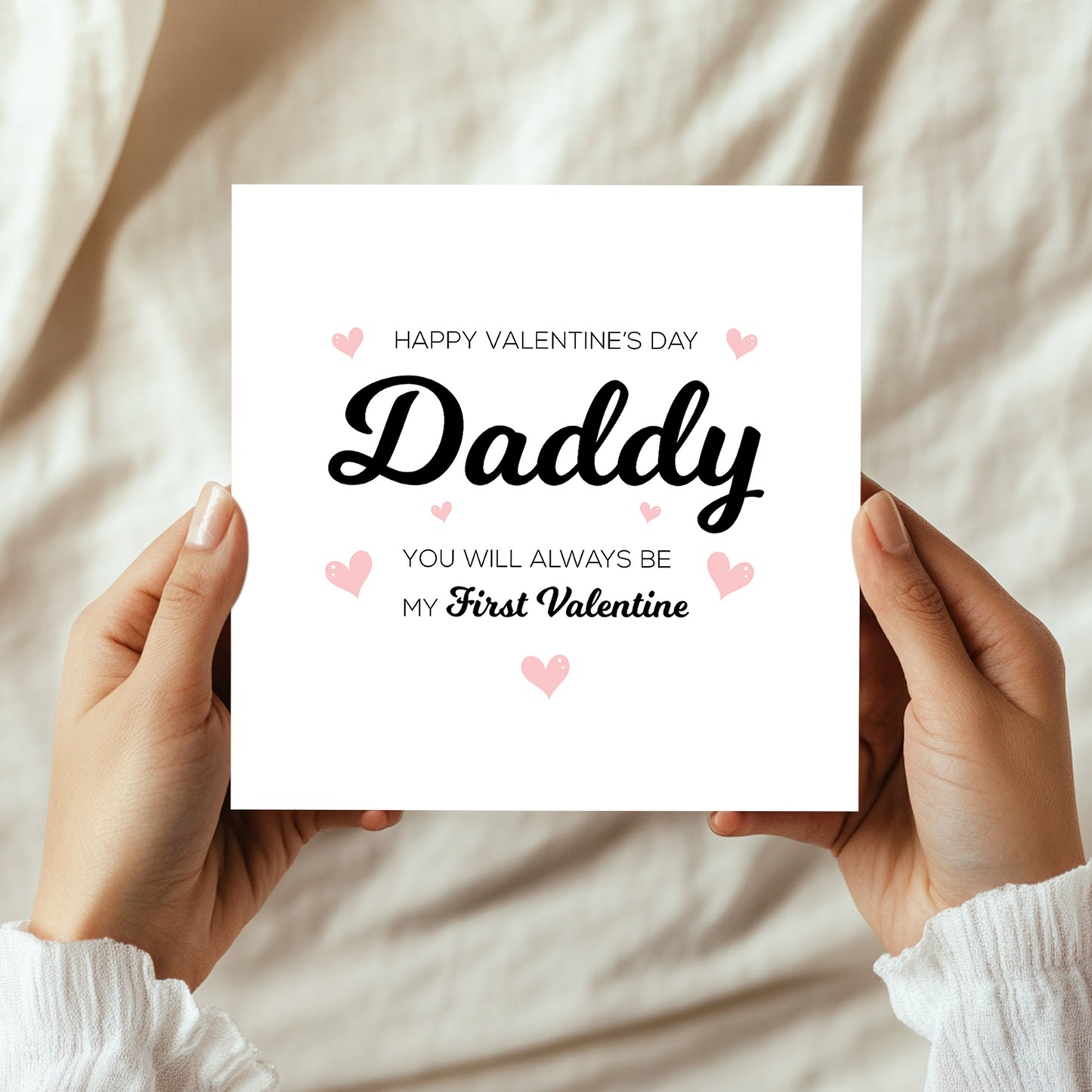 Daddy Valentine Card Daddys Valentine Card Daddy Valentine Gift