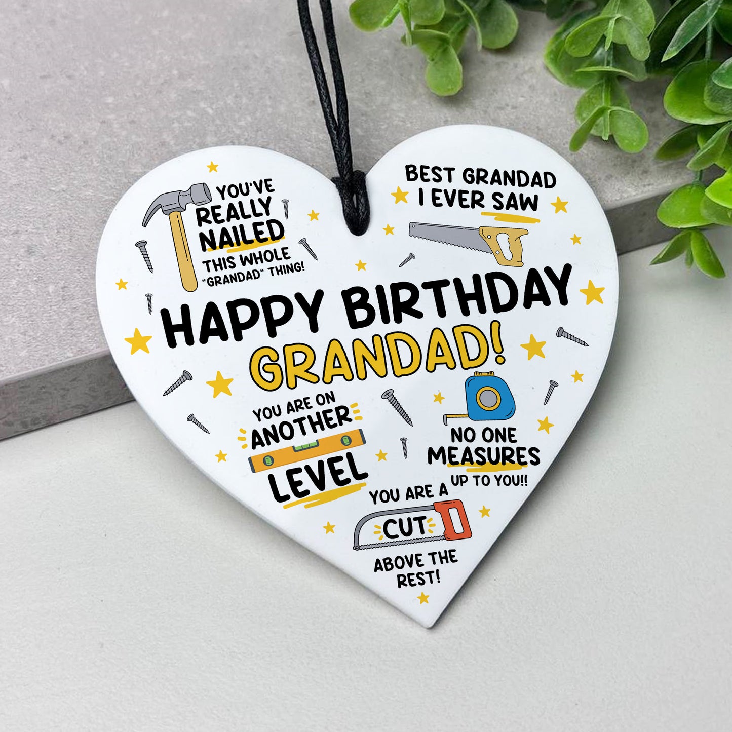 Funny Birthday Gift For Grandad Hammer Tools DIY Grandad Gift