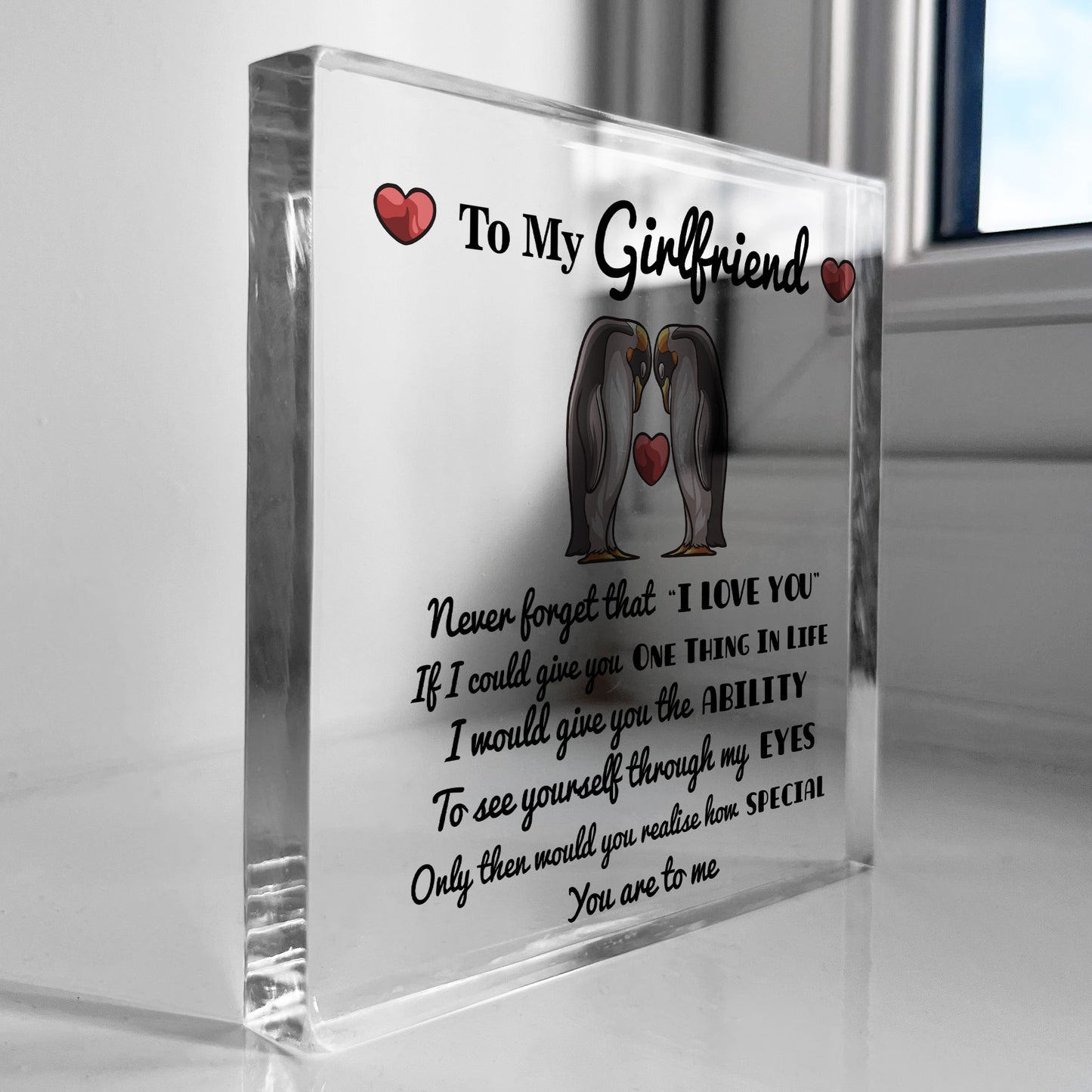 Valentines Day Gift For Girlfriend Never Forget That I Love You
