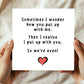 Funny Birthday Anniversary Card For Husband Wife Boyfriend