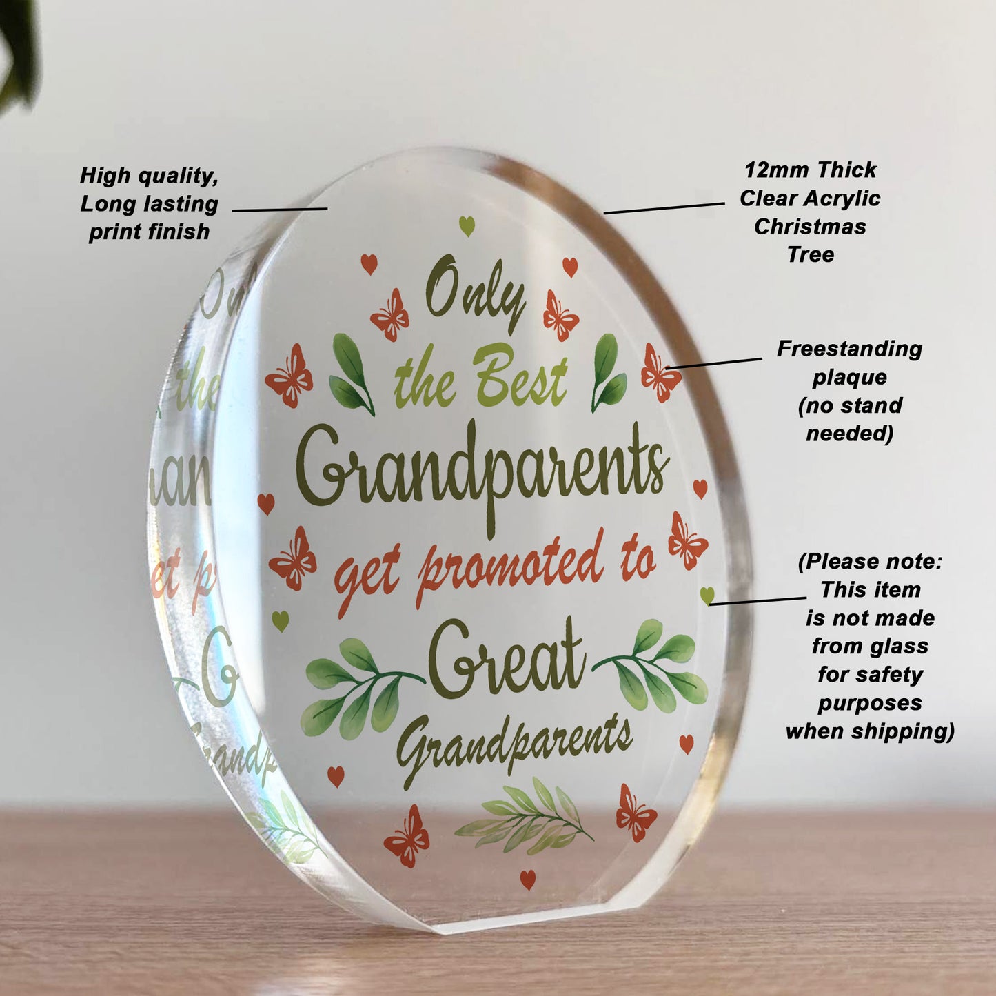 Grandparents Promoted To Great Grandparents Baby Announcement