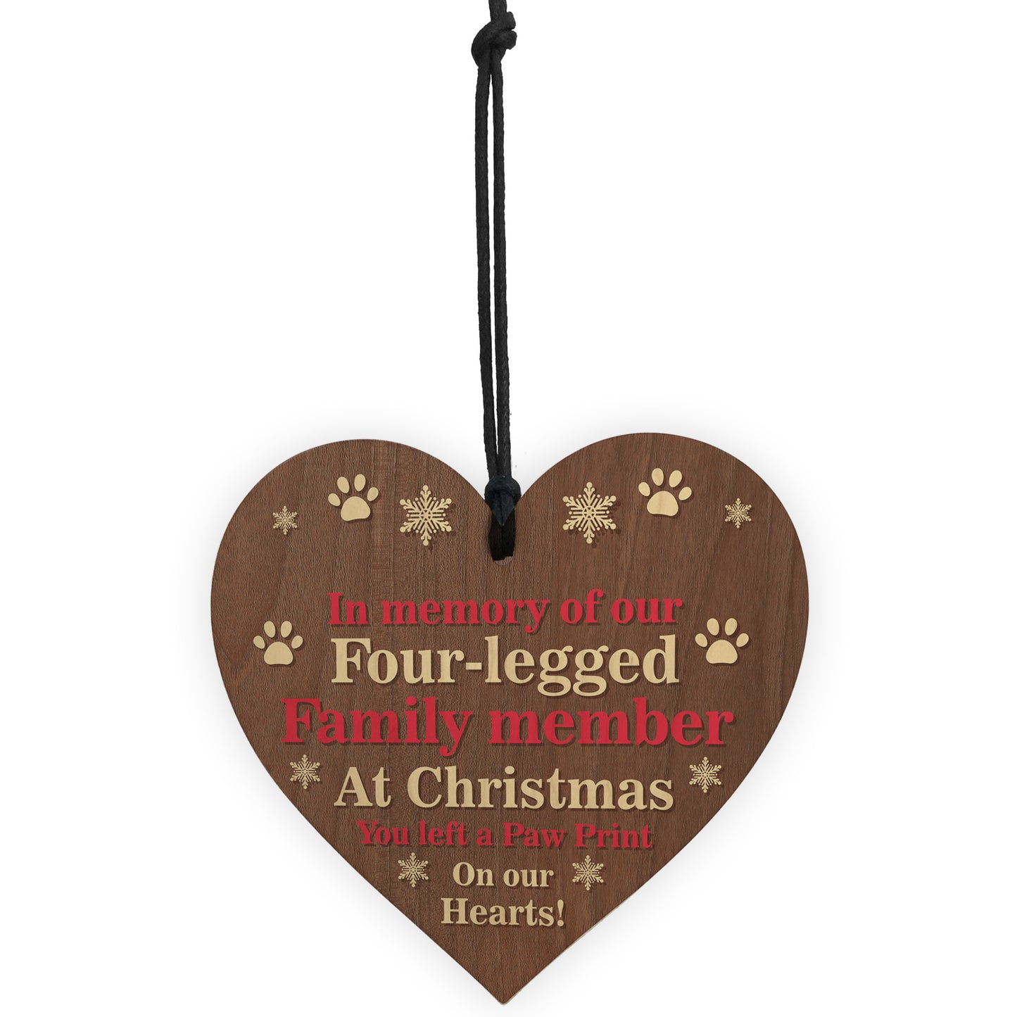 Pet Memorial Christmas Tree Decoration Bauble In Loving Memory