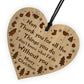 Christmas Nan Gifts Hanging Wooden Tree Decoration Gift