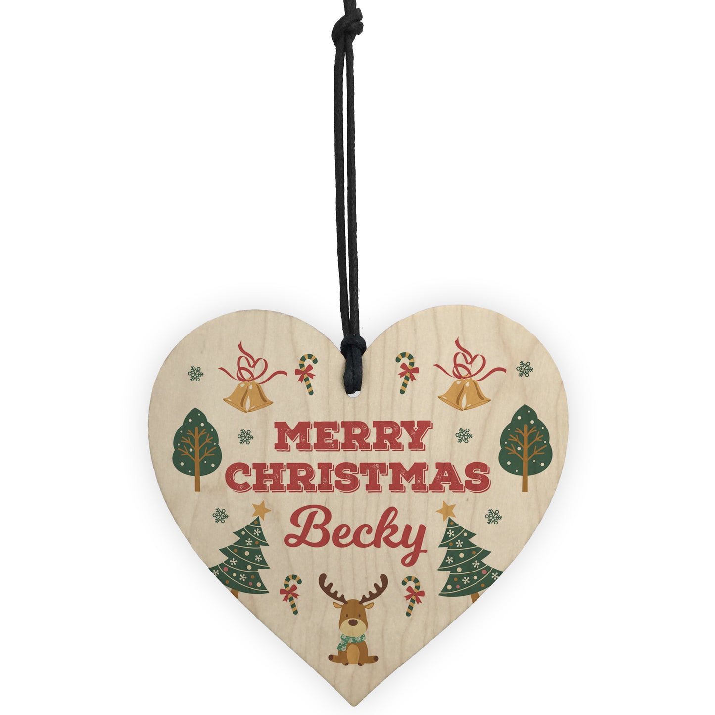 Merry Christmas ANY NAME Gift For Daughter Son Granddaughter