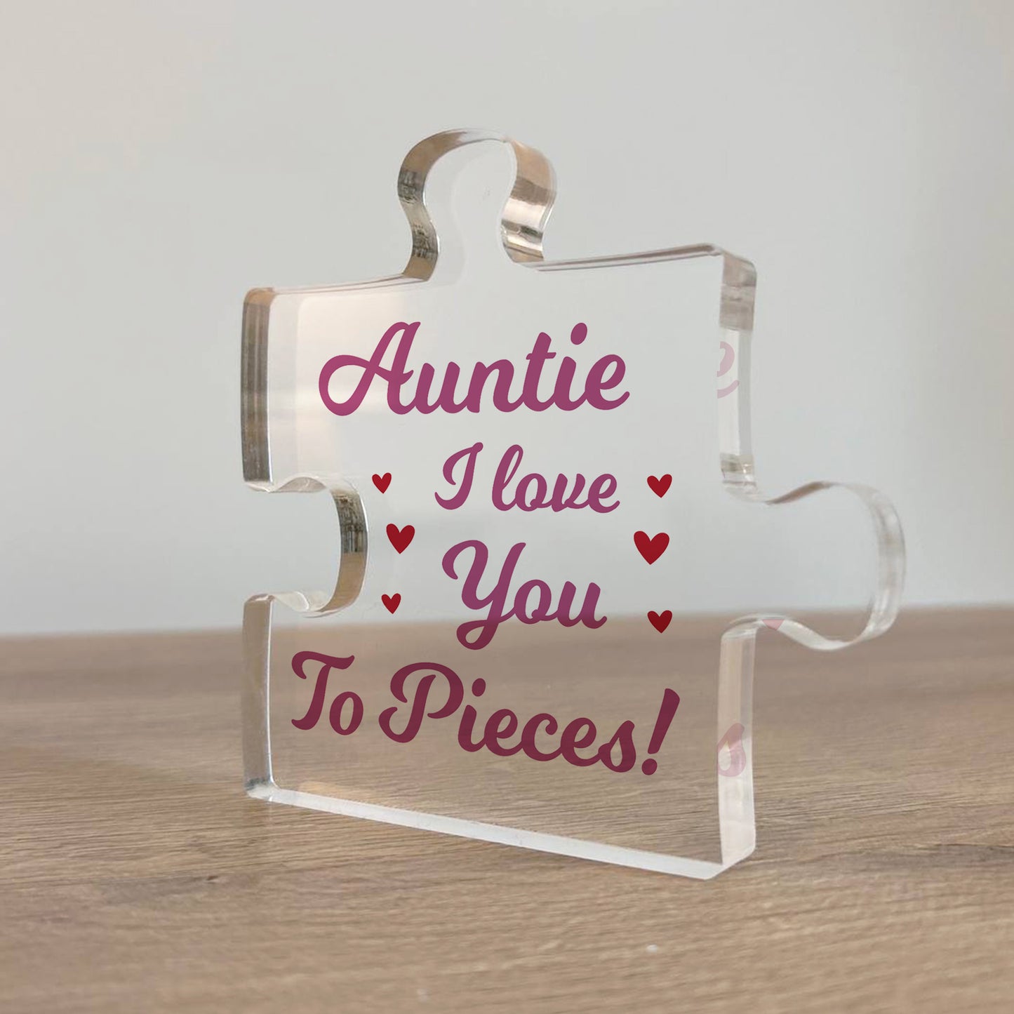 Gift For Auntie I Love You To Pieces Gift From Niece Nephew