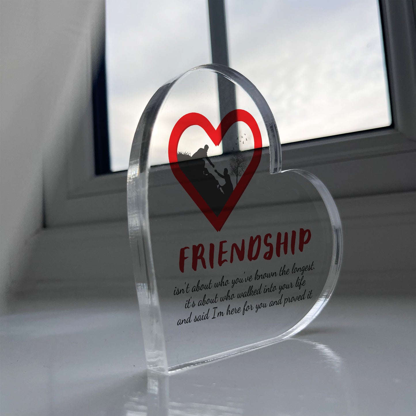 Thank You Gift For Best Friend Gift Standing Plaque FRIENDSHIP