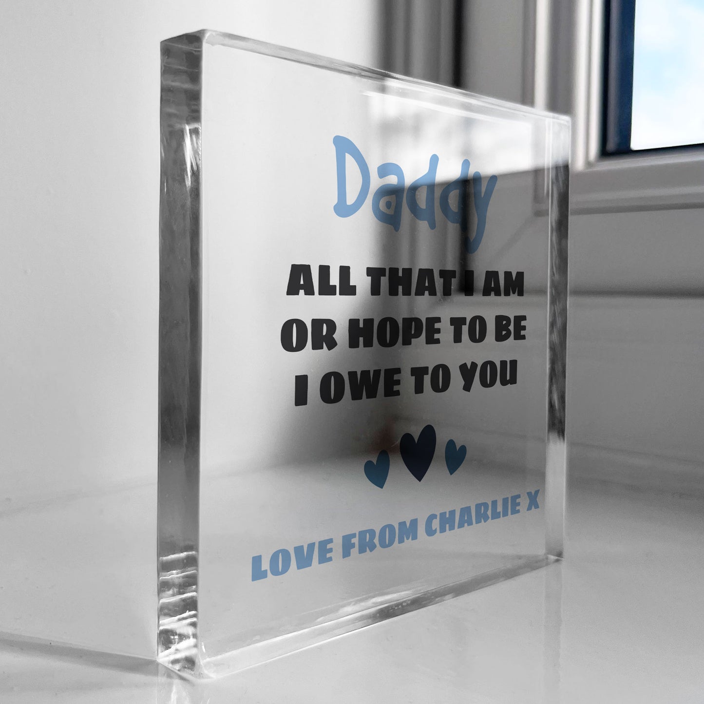 Thank You Gift For Daddy Dad Birthday Fathers Day Gifts