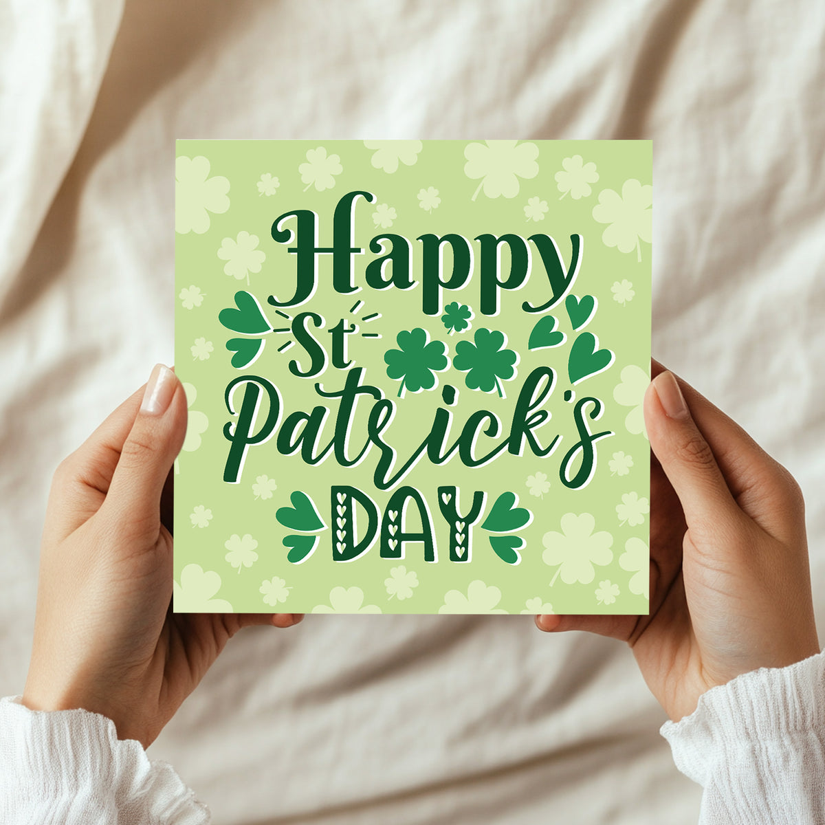 St Patricks Day Card For Friends Family Happy St Patrick’s Day