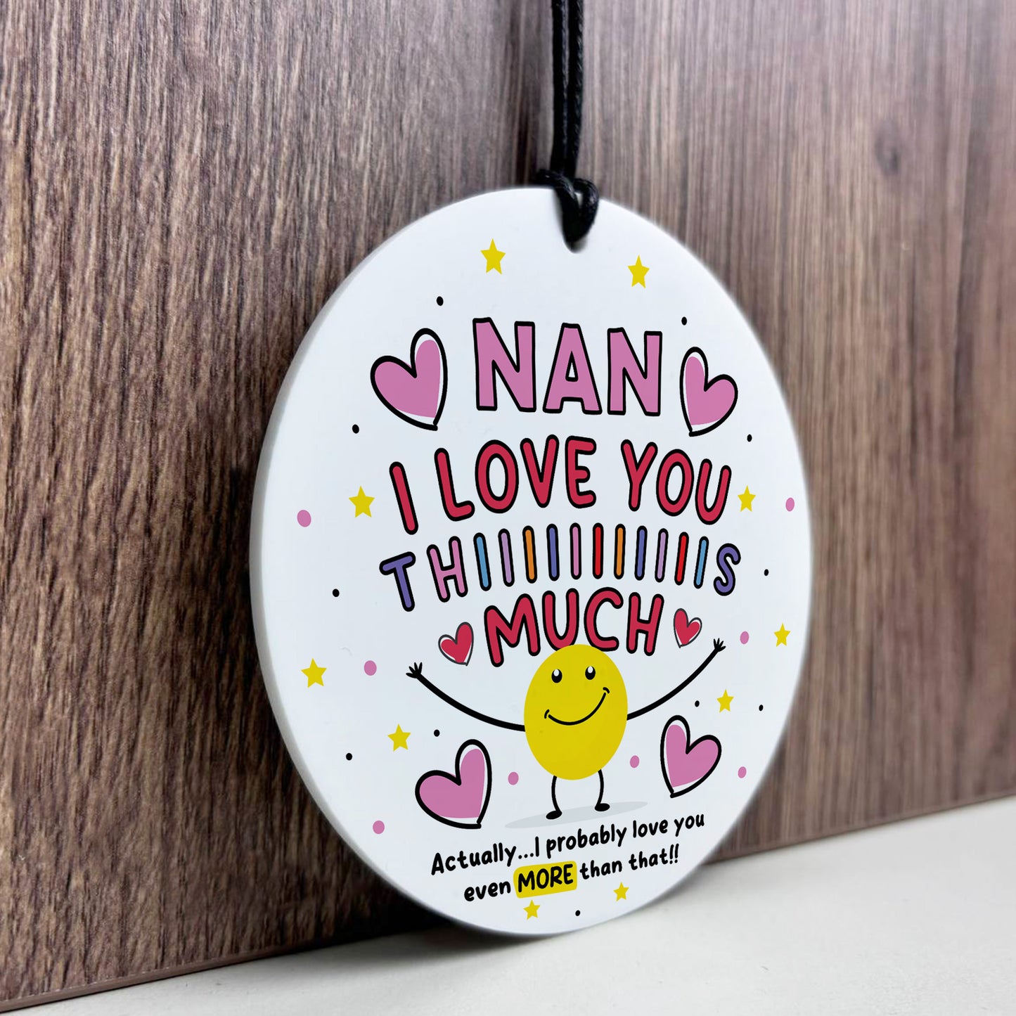 Gift For Best Nan I Love You This Much Nan Birthday Gift From Gr