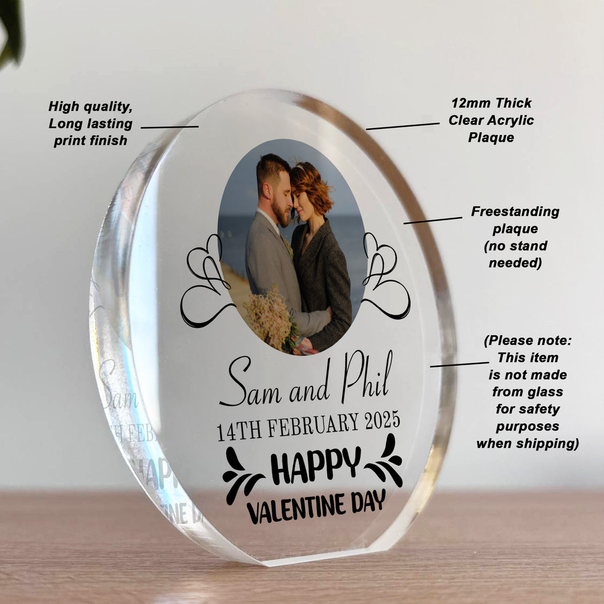 Personalised Valentines Day Gift For Boyfriend Girlfriend