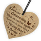 Inspirational Friendship Gift Mum Dad Nan Christmas Wooden Gift