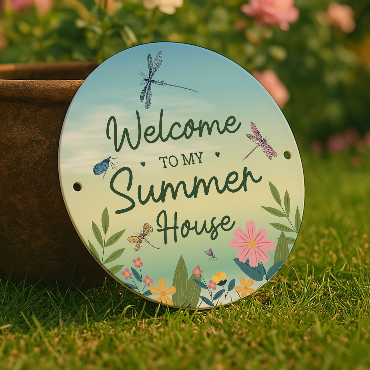 Welcome To My Summerhouse Sign For Garden Shed Garden Sign