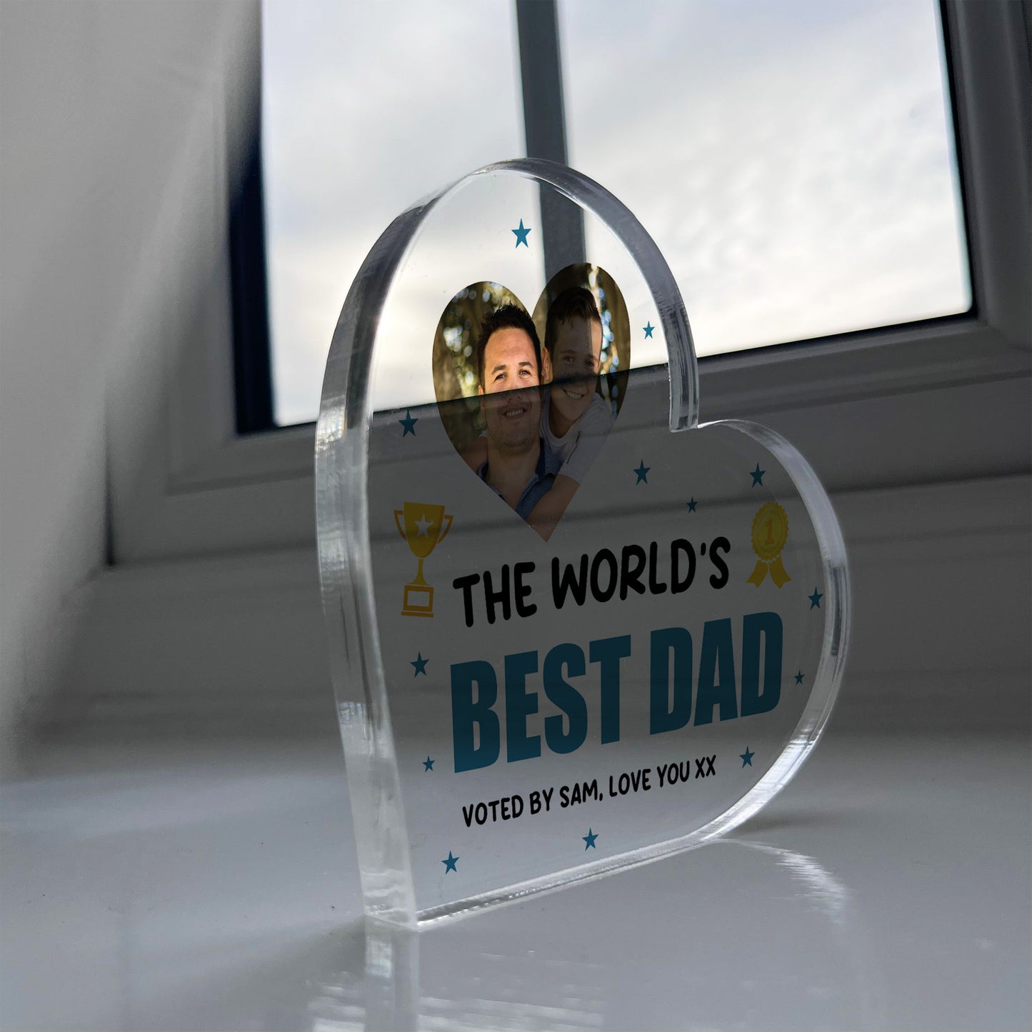 Dad Gifts For Fathers Day Birthday Worlds Best Dad Plaque