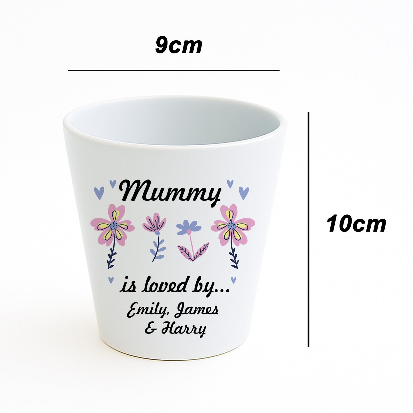 Personalised Mummy Gifts For Birthday Christmas Plant Pot Gift