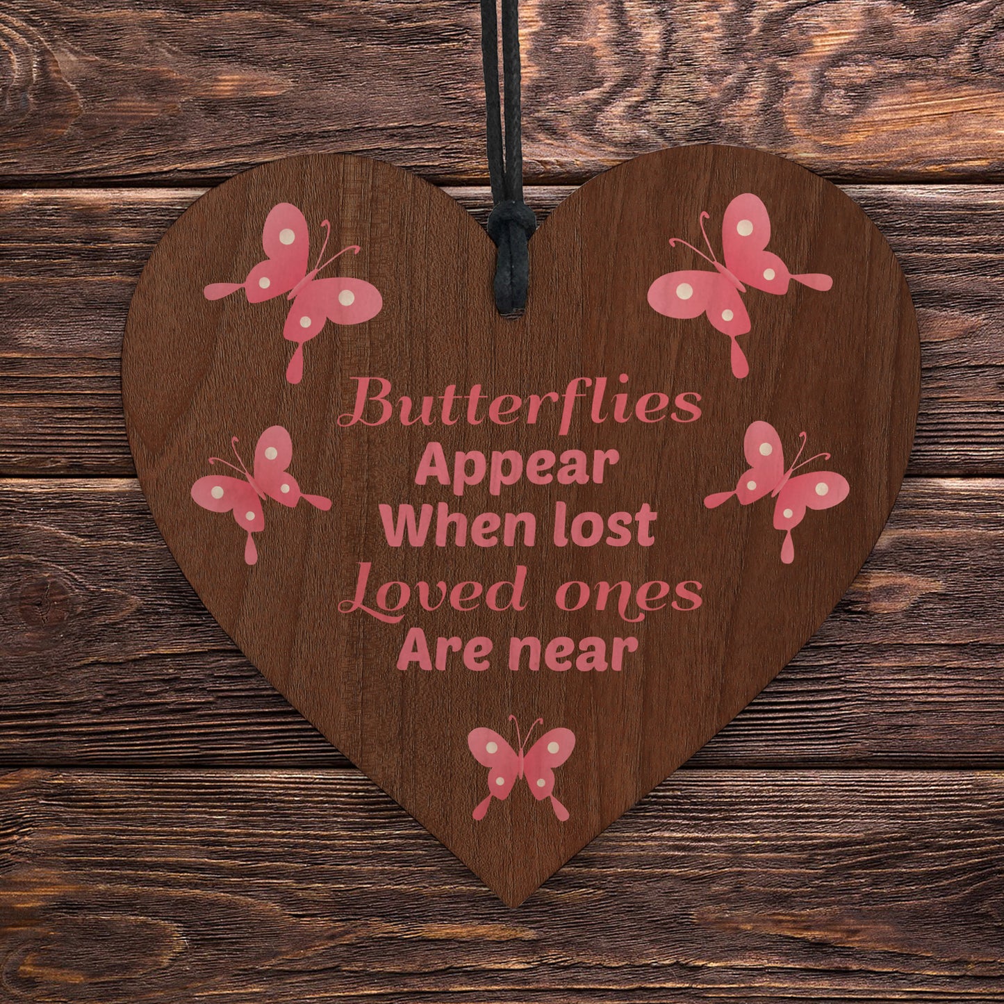 Memorial Hanging Sign Family Memorial Garden Sign Lost Loved