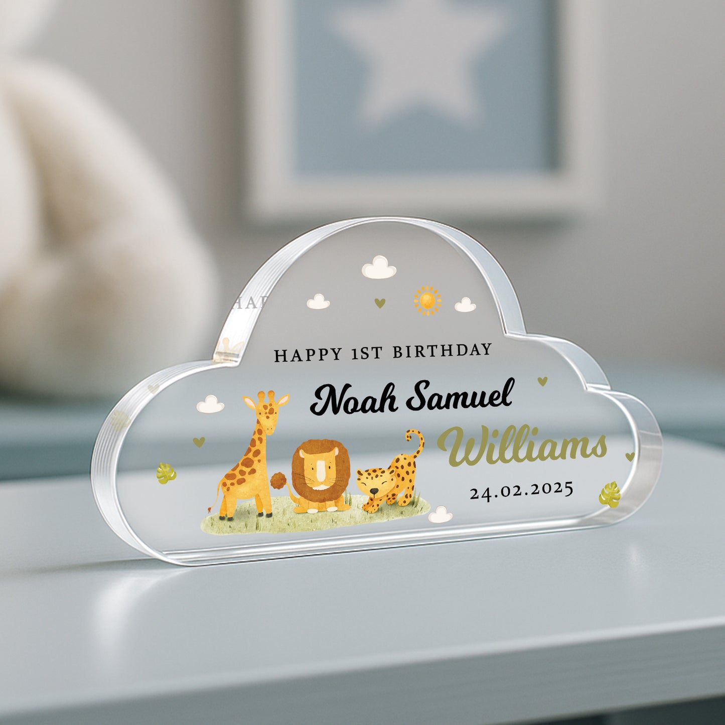 Happy First Birthday Gift For Son Grandson Nephew Godson