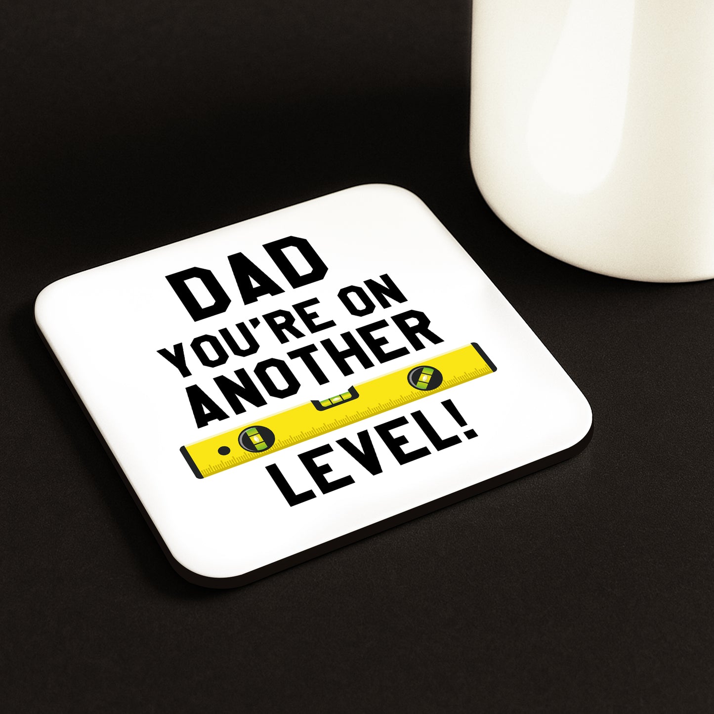 Dad Funny Coaster Another Level DIY Handyman Gift Father's Day
