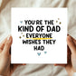 Cute Card For Dad For Birthday Fathers Day With Envelope