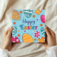 Fun Happy Easter Card Easter Card For Easter With Envelope