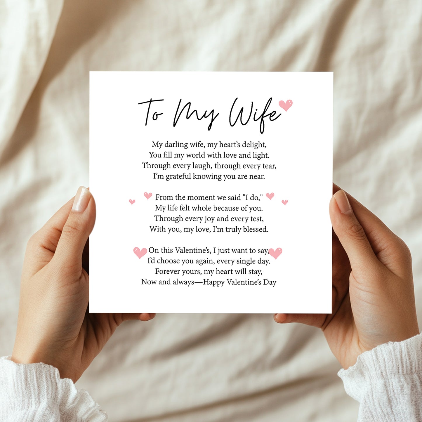 Valentines Cards For Wife Valentine's Day Card For Her