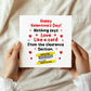 Valentines Day Card For Boyfriend Girlfriend Funny Reduced
