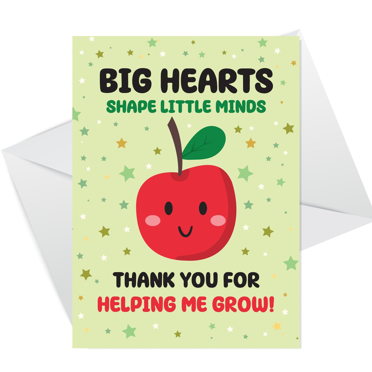Teacher Thank You Card Multipack of 6 End of Term Leaving School