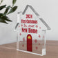 New Home Gift First Christmas in New Home Decoration Acrylic