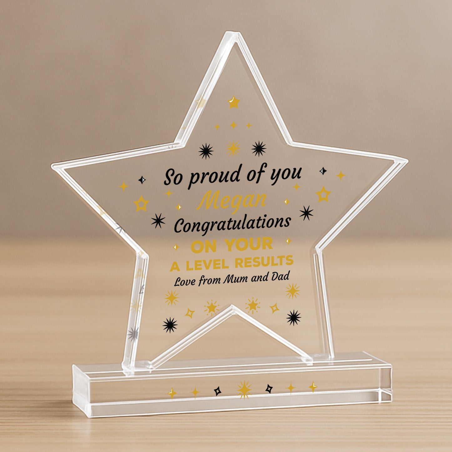 Personalised Congratulations Gift For A Level Results Day