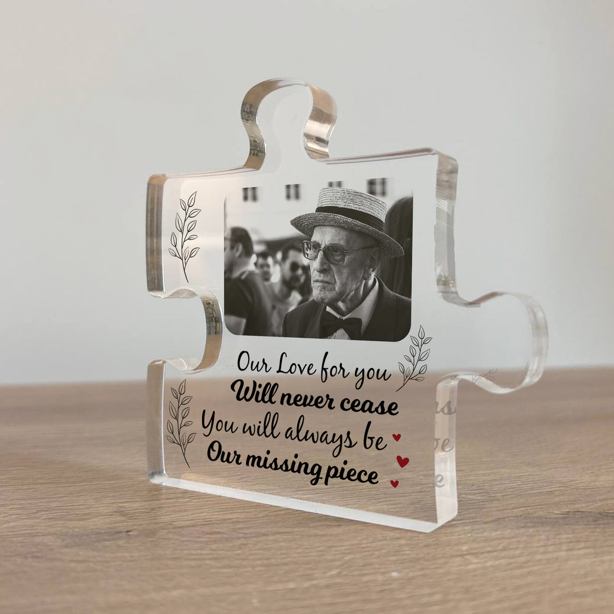Missing Piece Memorial Gift For Mum Dad Nan Nanny Grandad