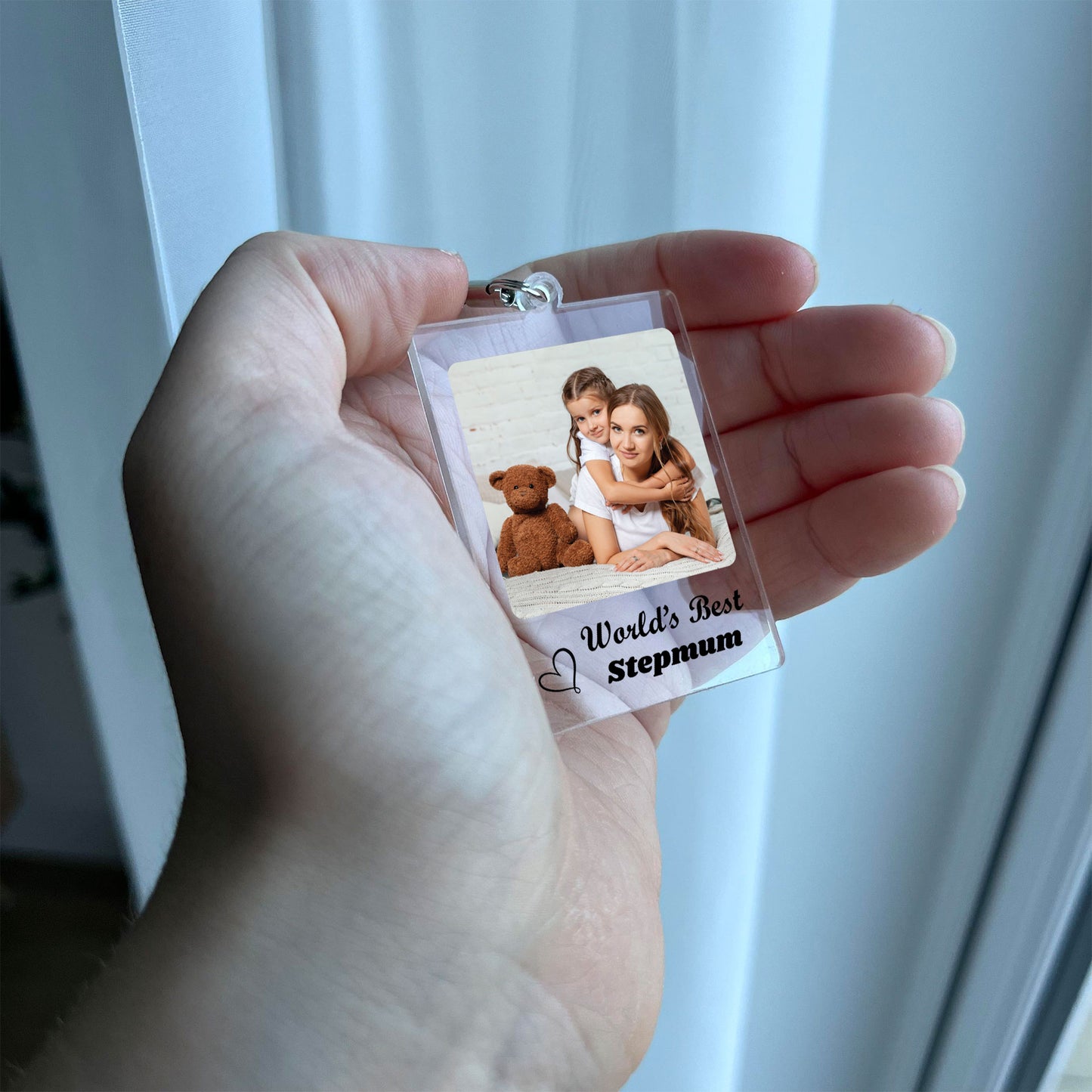 Best Stepmum Keyring Gift Personalised Keyring Gift For Step Mum