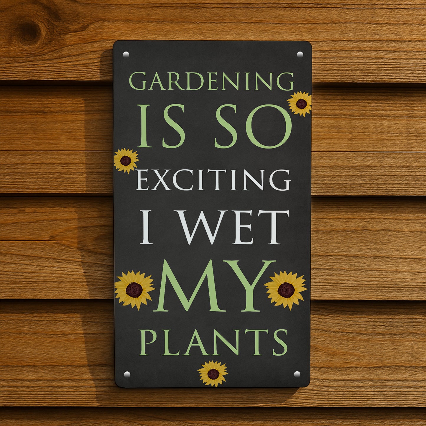 Funny Garden Sign For Outdoors Wet My Plants Funny Gift For Him