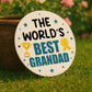 Gift For Grandad For Fathers Day Birthday Worlds Best Grandad