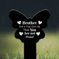 Brother Memorial Plaques For Graves Acrylic Grave Marker