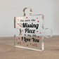 Gift For Boyfriend Girlfriend Husband Wife Missing Piece