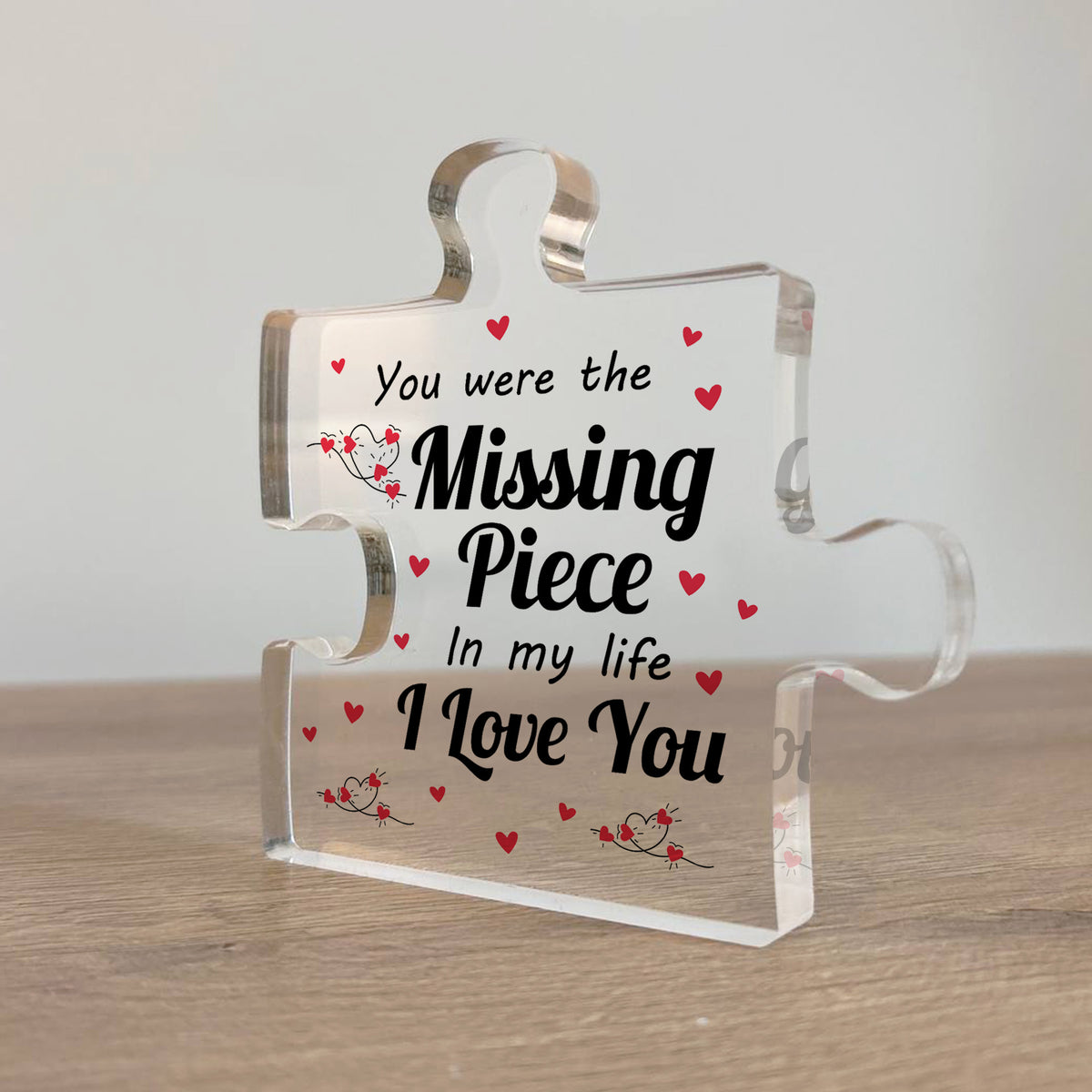 Gift For Boyfriend Girlfriend Husband Wife Missing Piece