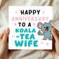 Wife Anniversary Card From Husband Funny Card For Partner