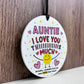 Gift For Best Auntie I Love You This Much Auntie Birthday Gift
