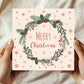 Christmas Card, Festive Xmas Card For Friend and Family