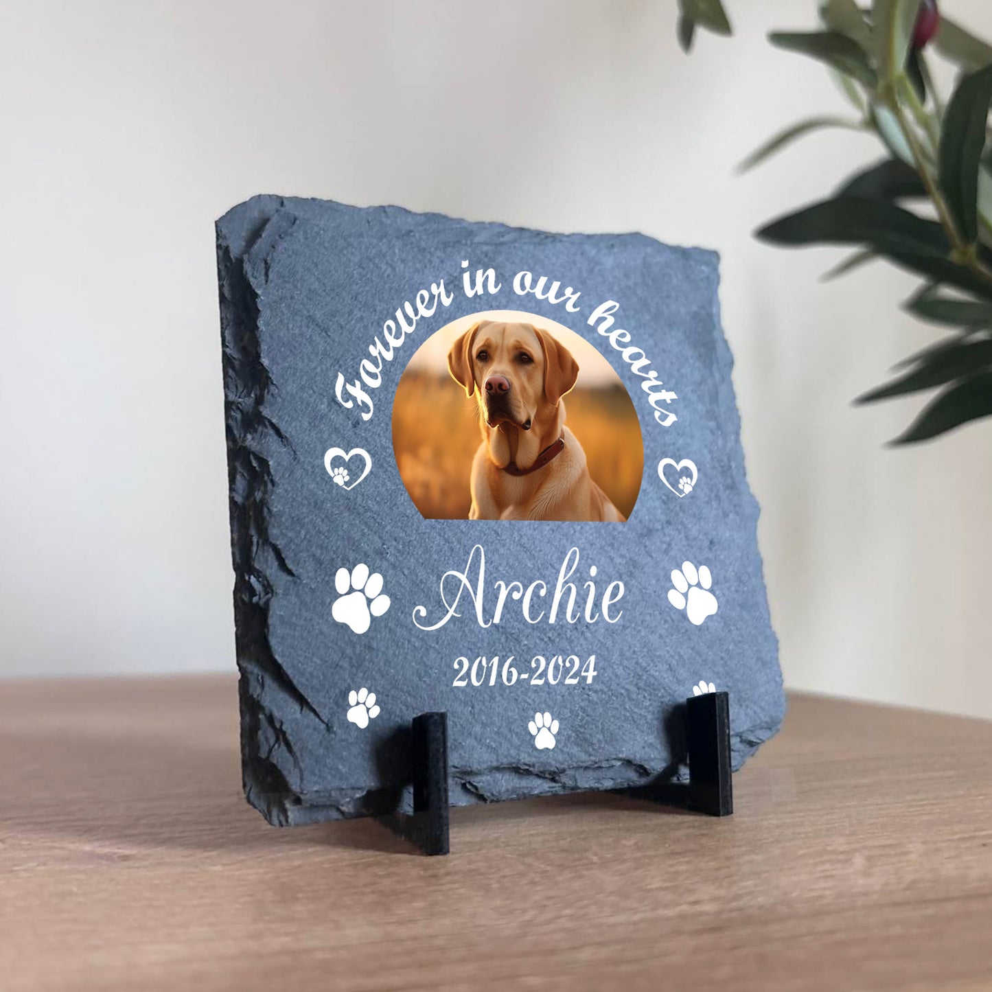 Dog Cat Memorial Plaques For Pet Loss Personalised Pet Memorial