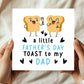 Fathers Day Novelty Card For Dad Happy Father's Day Card
