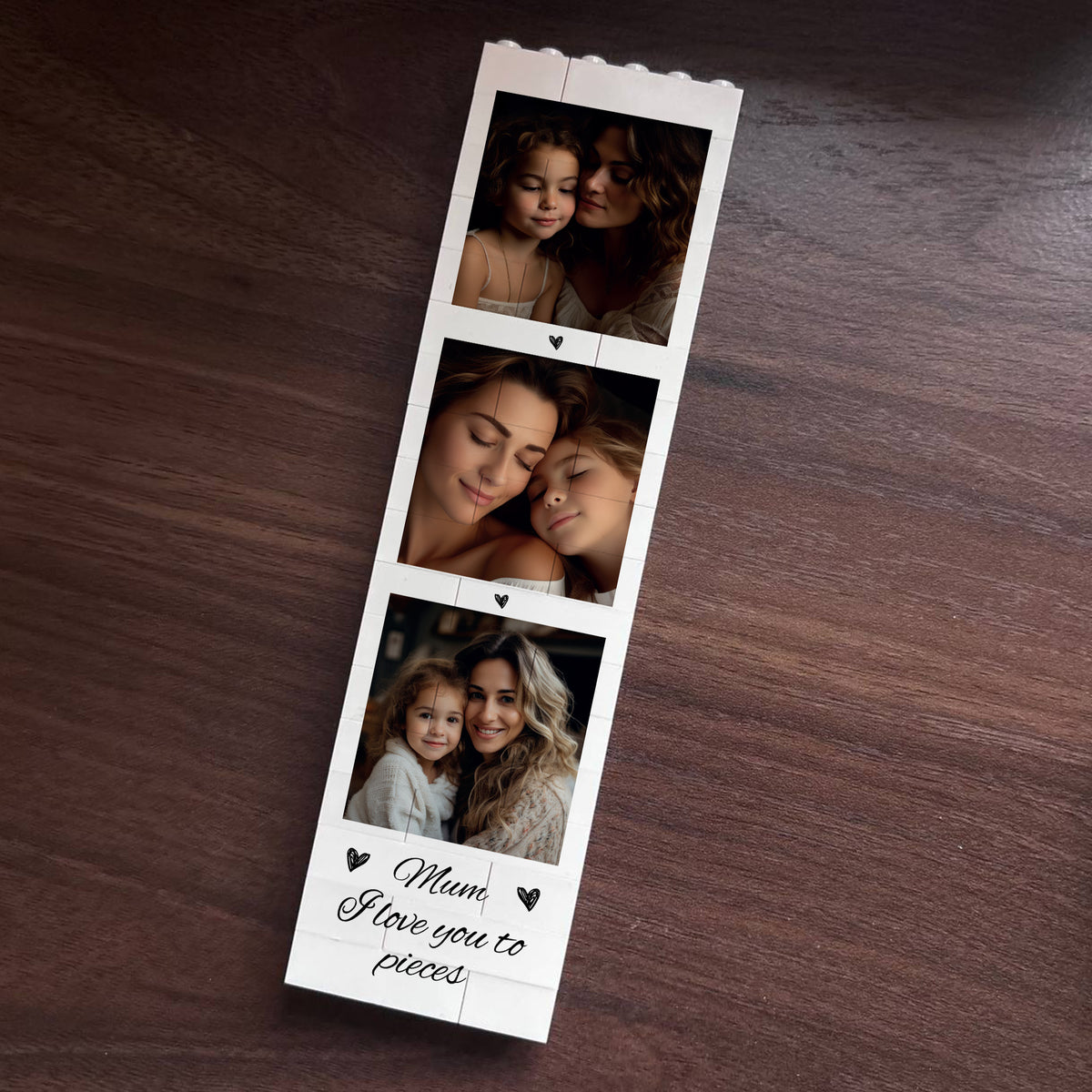 Personalised Mum Photo Collage I Love You To Pieces Mum