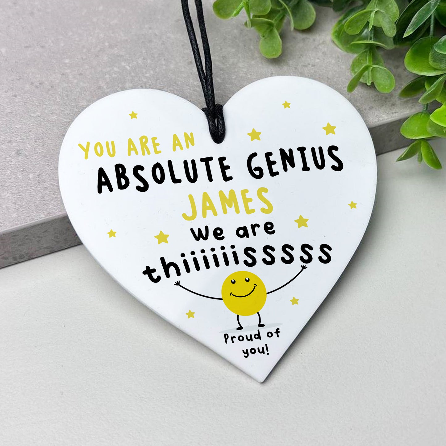 Personalised Congratulations Gift For Exam Results A Level GCSE