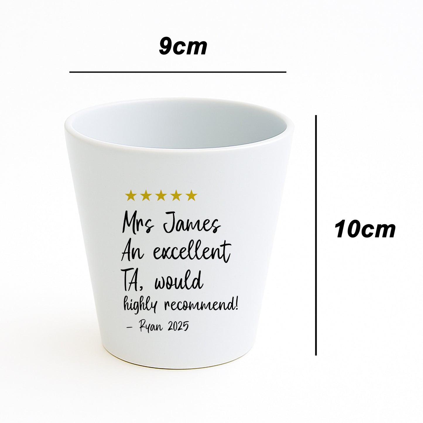 Personalised Thank You Gift For TA Funny Teacher Gifts